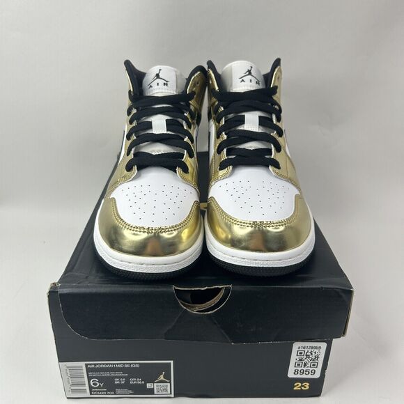 s-l400.jpg Nike Shoes Air Jordan 1 Retro Mid SE “Metallic Gold” 2024